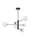 Light Prestige Pendant Light Black with Socket G9 12x60x60cm
