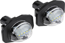 NTY Φώτα Πινακίδας Led για Toyota Auris / Corolla / Urban Cruiser 2006-2016 2τμχ