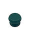 Saguatti Italy Fixed Centre Front Door Knob Polished Green Ø70