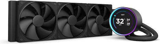 NZXT Kraken Elite 360 v2 Υδρόψυξη AIO CPU με 3 Ανεμιστήρες 120mm