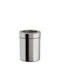 Pam & Co Office Plastic Waste Bin 6lt Silver 20x20x28cm