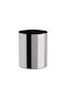 Pam & Co Office Plastic Waste Bin 15lt Silver 25x25x30cm