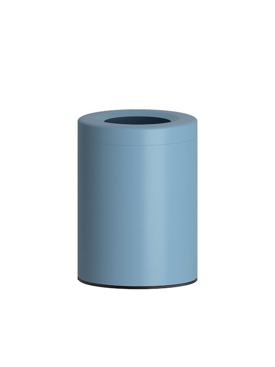 Pam & Co Office Plastic Waste Bin 12lt Light Blue 25x25x30cm