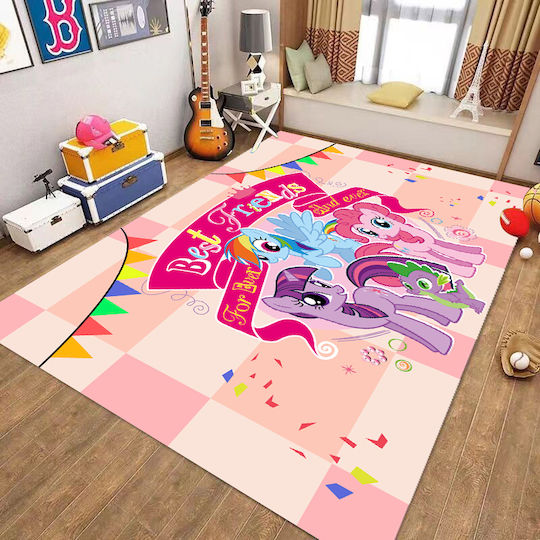 Homeone Παιδικό Χαλί Ροζ 160x220cm