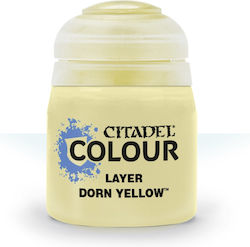 Citadel Culoare Modelism Dorn Yellow 12ml