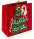 Tri-Coastal Design Christmas Tree Gift Bag for Gift Red