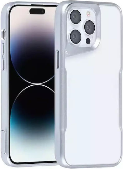 Tuniq Back Cover Silicon Argintiu (iPhone 14 Pro Max)