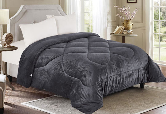 Linea Home Комбинирано одеяло Куинсайз 220x240бр Сив