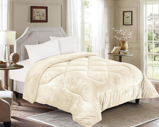 Linea Home Duvet Cover Queen 220x240cm Ecru
