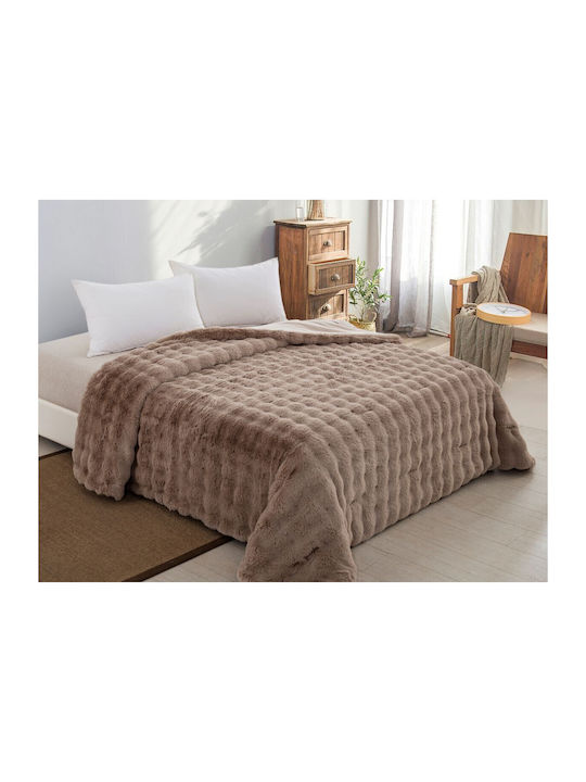 Adam Home Duvet Cover Queen 220x240cm Taupe 730 GSMGsm
