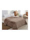 Adam Home Duvet Cover Queen 220x240cm Taupe 730 GSMGsm
