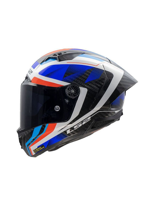 LS2 Ff805 Thunder Gp Ff805 Raute Blue Red Motor...