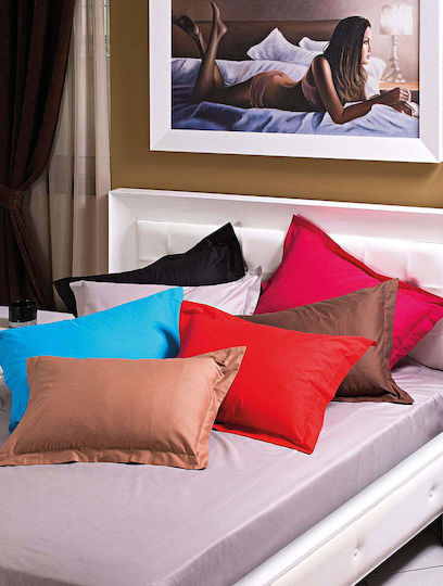 Beauty Home Art 1380 Coverlet Queen Size Cotton Satin Fuchs 220x240cm