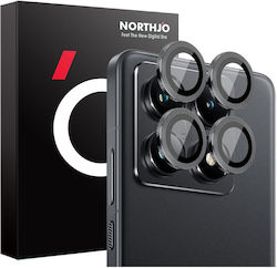 Inele de protecție pentru cameră Xiaomi 14t Pro 5g Northjo Negru Inele de protecție pentru cameră Xiaomi 14t Pro 5g Northjo Negru