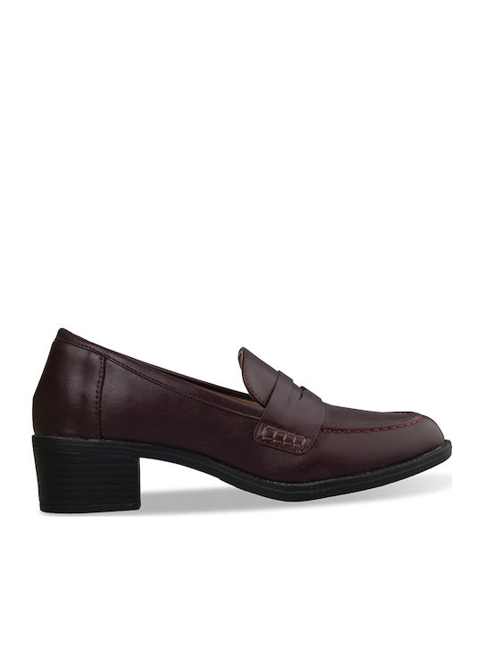 Γυναικεία Loafers σε Κόκκινο Χρώμα
