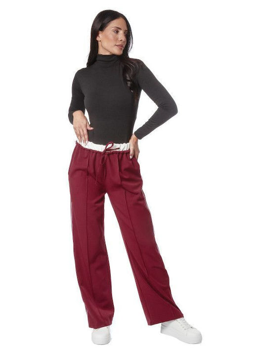 Burgundy Sweatpants Design