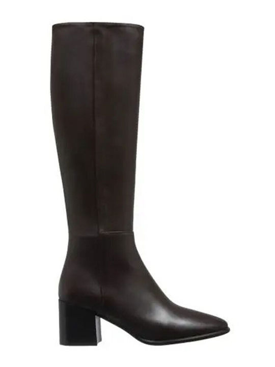 Kalogirou Leather Women's Boots Black