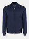 Cardigan Tricotat pentru Bărbați Blue