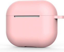 Silicone Θήκη Σιλικόνης σε Ροζ χρώμα για Apple AirPods 4