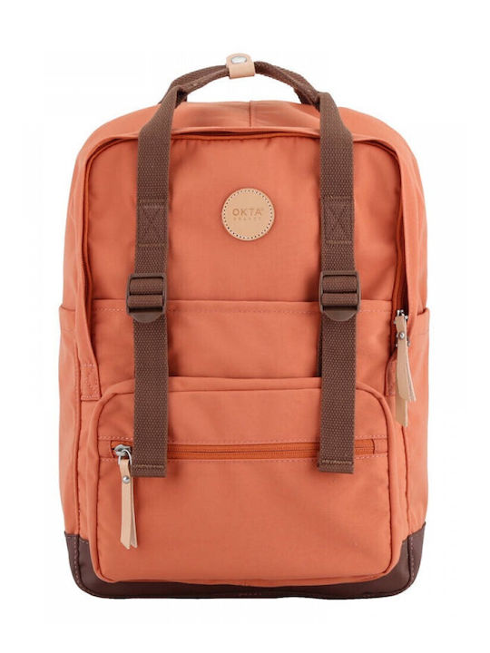 Himawari Impermeabila Geantă Rucsacuri pentru laptop 15" în culoarea Portocaliu 1085B-3