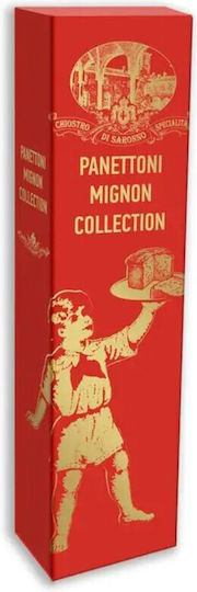 Cutie cu 5 Mini Panettone Chiostro Di Saronno 5x100g