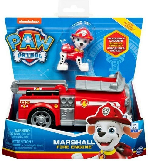 Spin Master Toy Car Marshall With Fire Engine for 3++ Years 20114322