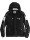 Aigle AGL24-01333-NOIR-B2190 Ανδρικό Μπουφάν για Σκι & Snowboard Μαύρο