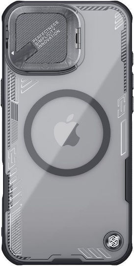 Nillkin Iceblade Prop Magnetic Back Cover Silicon Negru (iPhone 16)