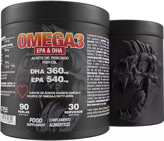 Zoomad Labs Omega 3 EPA & DHA Μουρουνέλαιο & Ιχθυέλαιο 90 μαλακές κάψουλες