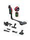 Bosch Unlimited 10 ProAnimal Прахосмукачка 2 в 1 Stick & Ръчна Червена