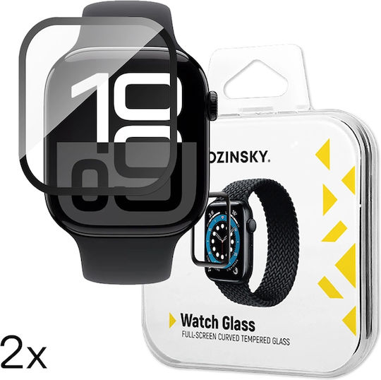 Wozinsky Full Glue Tempered Glass για το Apple Watch 42mm 2τμχ