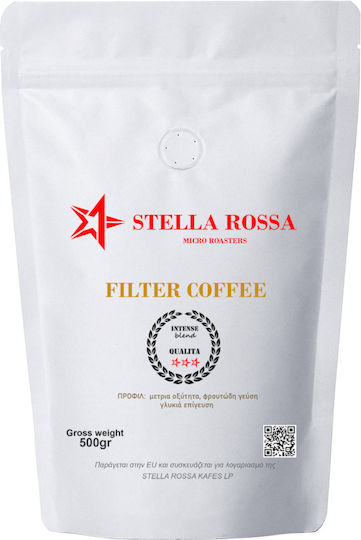 Stella Rossa Micro Roasters Καφές Φίλτρου – Intense Blend 500 Gr