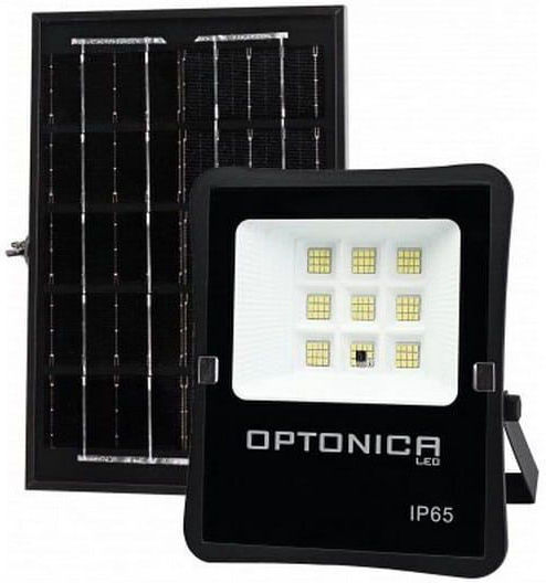 Metanor Rezistent la apă Solar Proiector LED 20W Alb Rece 6000K IP65