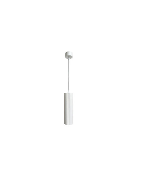 Light Prestige Висящо Осветително Тяло Бял с Цокъл GU10 7x7x175см.
