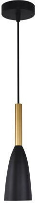 Light Prestige Lustră Negru cu Dulie E27 10x10cm.