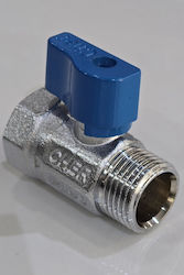 Cherbros Valve / Switch Male/Female Blue Handle