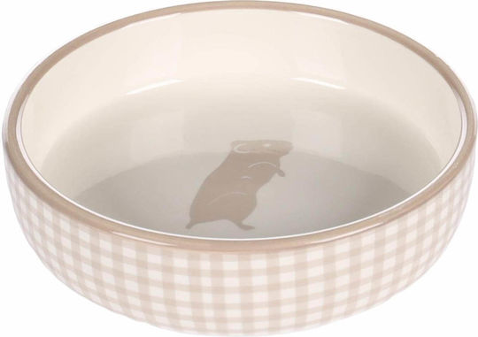 Flamingo Ceramic Food Bowl for Dog 200ml 12cm