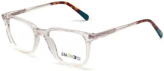 Tipi Diversi Transparenter Acetat Brillengestell TD6206 C5