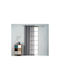 Easy Home Castanet Vorhang 260x140cm Grau Ösen