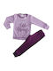 Natura Kids' Pajamas Winter Cotton Lilac Purple