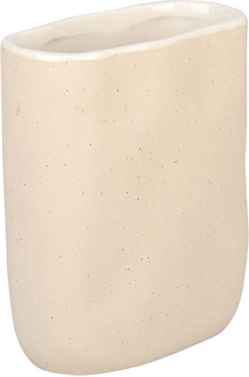 Estia Grain Tabletop Cup Holder Ceramic Beige