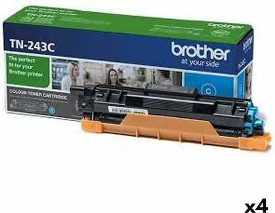 Brother TN-243C Original Multipack Toner Laser Printer Cyan 4buc