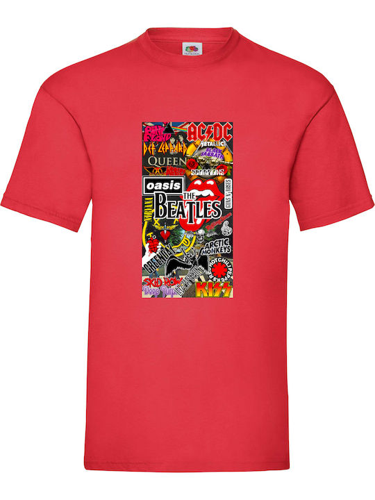 Fruit of the Loom Rock Music No1 Bluse AC/DC Ro...
