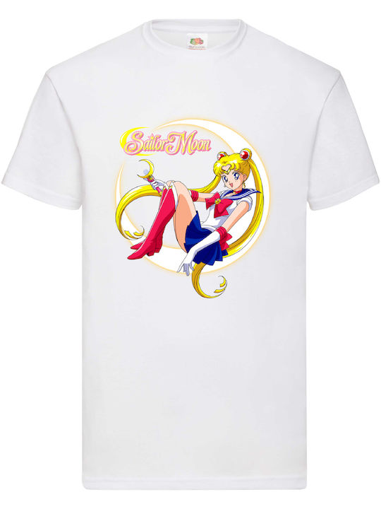 Fruit of the Loom Sailor Moon No2 Μπλούζα Λευκή...