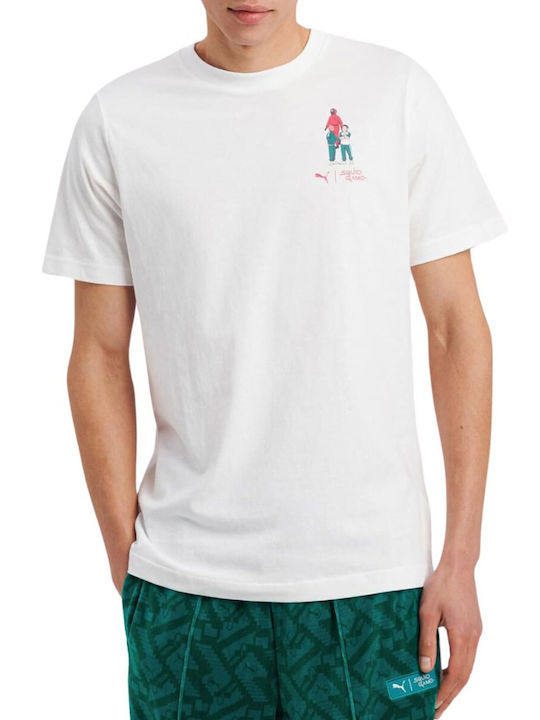 PUMA Αθλητικό T-shirt Λευκό
