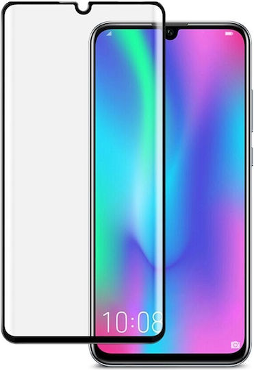 Techwave 5D 0.3mm Vollkleber Vollflächig gehärtetes Glas Schwarz (Huawei P30 Lite)