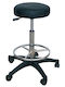 Bürohocker St100 Schwarz 53x38x53cm