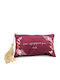 Necessaire in Burgundisch Farbe