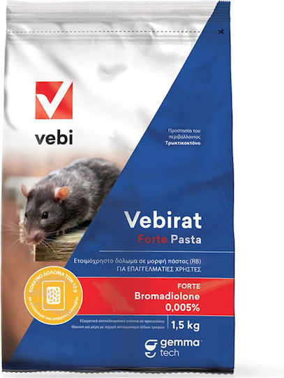 Gemma Nagerbekämpfungsmittel in Form von Kleister VeibratForte 1,5kg Gemma Nagerbekämpfungsmittel in Form von Kleister VeibratForte 1,5kg