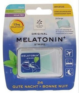 Lemon Pharma Melatonin Συμπλήρωμα για τον Ύπνο 24τμχ Μέντα